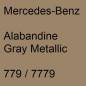 Preview: Mercedes-Benz, Alabandine Gray Metallic, 779 / 7779.